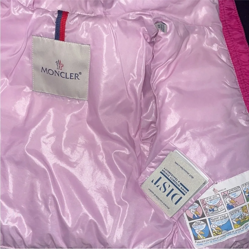 Moncler pink baby coat - Picture 4 of 6